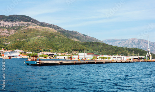 Port "Porto Montenegro". Tivat. Montenegro. Bay of Kotor. Lustica Bay