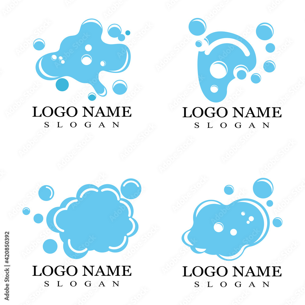 water splash icon vector illustration design template water splash icon vector illustration design template