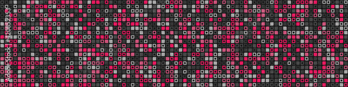 Abstract Geometric Pattern generative computational art illustration