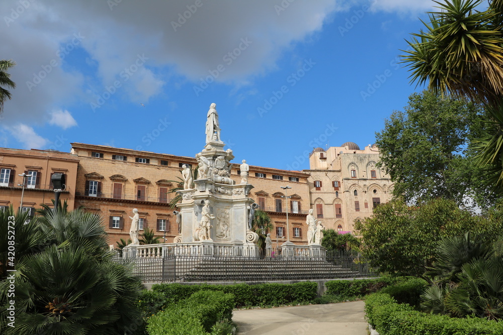 Park Villa Bonanno in Palermo, Sicily Italy