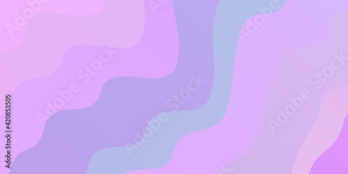 Light Purple vector pattern with wry lines.