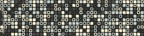 Abstract Geometric Pattern generative computational art illustration