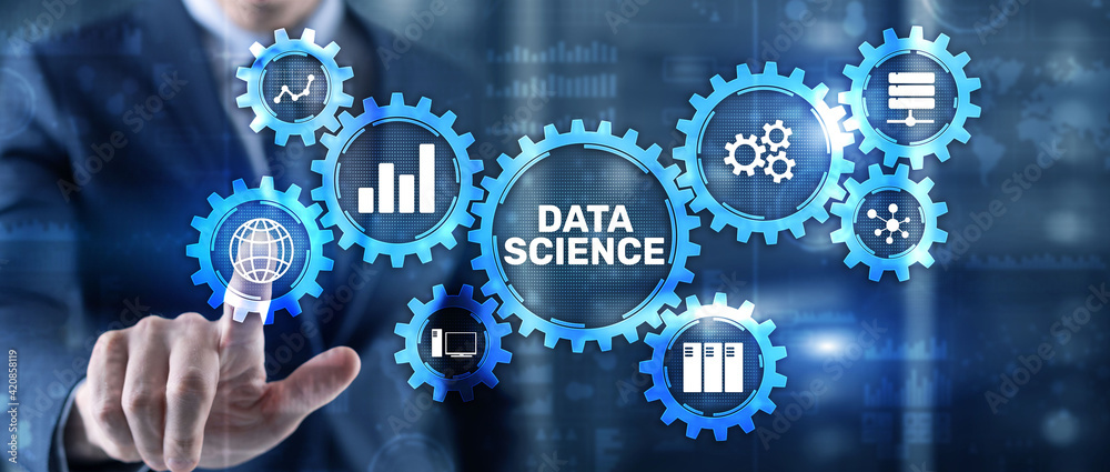 Data science business analytics internet technology concept Data science business analytics internet technology concept