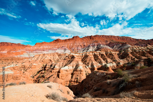 USA, Utah. Grand Staircase-Escalante, Paria Wilderness, multicolored scenic landscape. © Danita Delimont