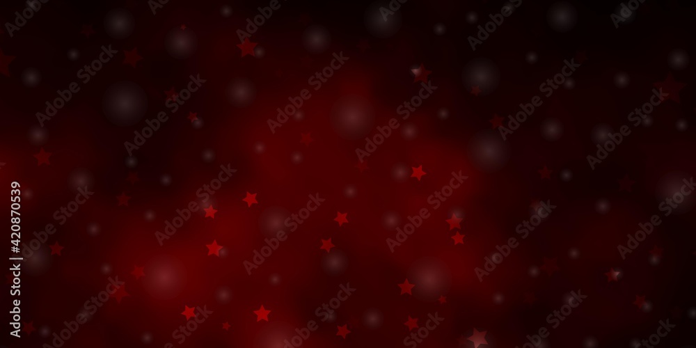 Dark Brown vector layout with bright stars. Dark Brown vector layout with bright stars.