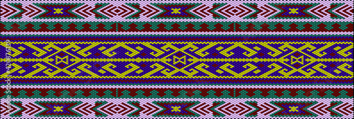  Ornament  is made in bright, juicy, perfectly matching colors. Ornament, mosaic, ethnic, folk pattern.