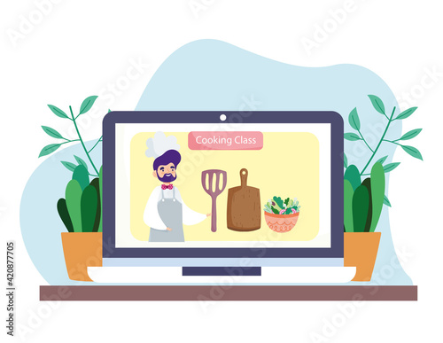 online cooking class