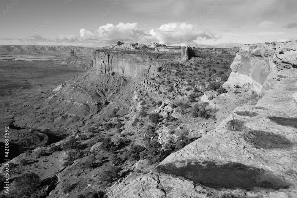 Orange Cliffs Overlook, Canyonlands National Park, Moab, Utah, USA