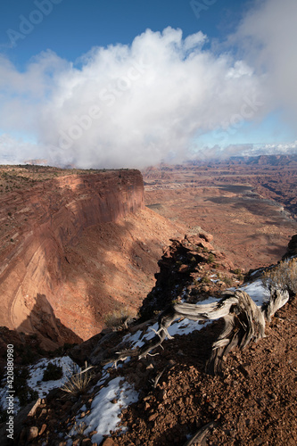 Grand View Point Overlook, Canyonlands National Park, Moab, Utah, USA photo