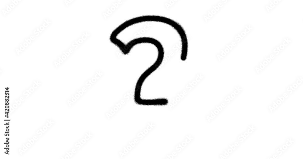 Question mark symbol spray painted isolated. Graffiti concept art interrogation, query and quiz icon. Airbrush paint. Urban abstract artwork. Alpha channel black and white Question mark symbol spray painted isolated. Graffiti concept art interrogation, query and quiz icon. Airbrush paint. Urban abstract artwork. Alpha channel black and white