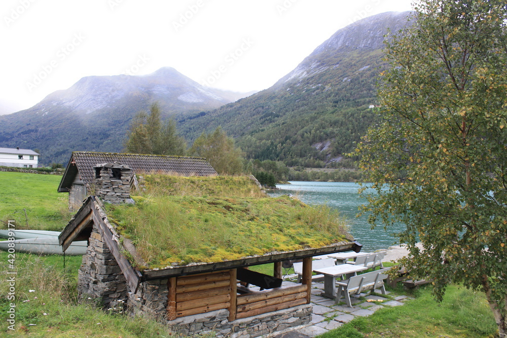 Lago stryn, Noruega.