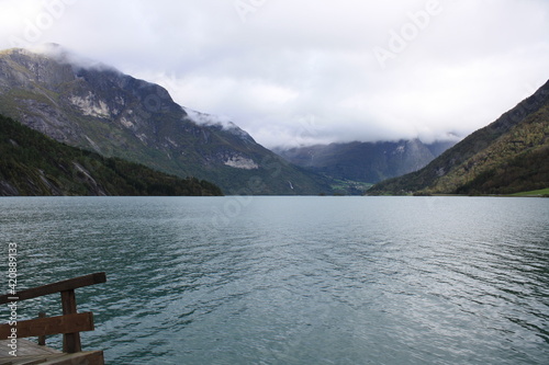 Lago stryn, Noruega.