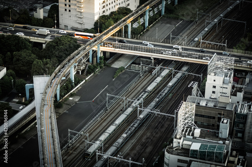 東京の都市と交通のイメージ