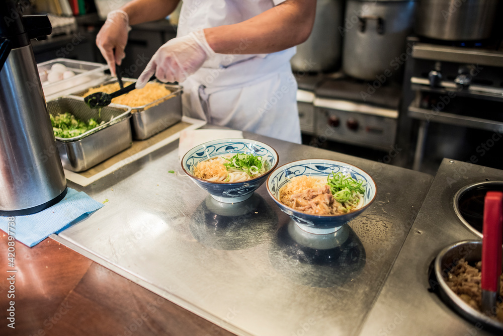 Marukame Udon, Honolulu, Oahu, Hawaii Stock Photo Adobe Stock