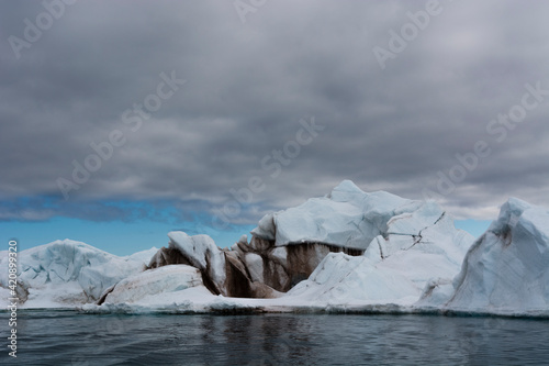 Iceberg, Vibebukta, Austfonna, Nordaustlandet, Svalbard, Norway photo