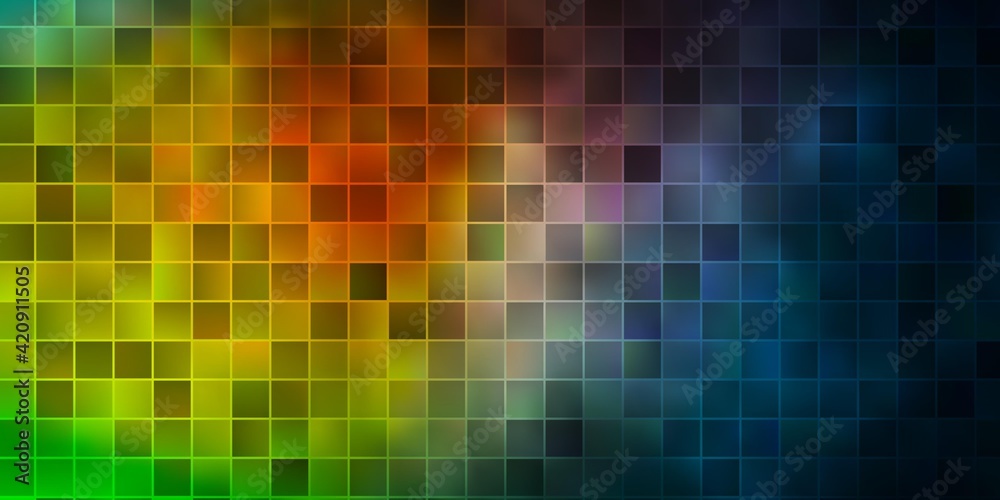 Light Blue, Red vector texture in rectangular style. Light Blue, Red vector texture in rectangular style.