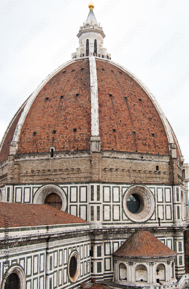 Cúpula de la Catedral de Santa María del Fiore. Florencia, Italia