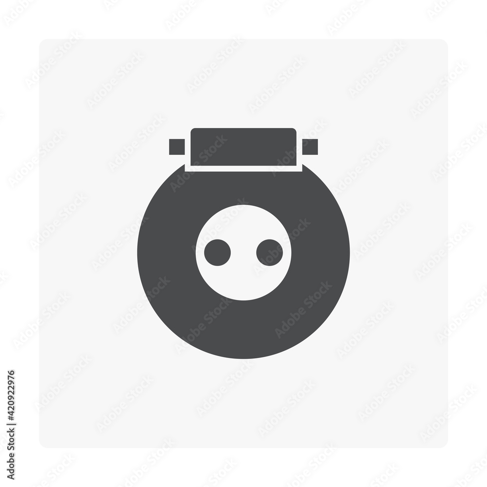 Natural gas tank or circle pressure vessel vector icon. Container or equipment for installation in car or vehicle to storage and transportation liquid compressed gas i.e. propane, lpg, lng, and cng. Natural gas tank or circle pressure vessel vector icon. Container or equipment for installation in car or vehicle to storage and transportation liquid compressed gas i.e. propane, lpg, lng, and cng.