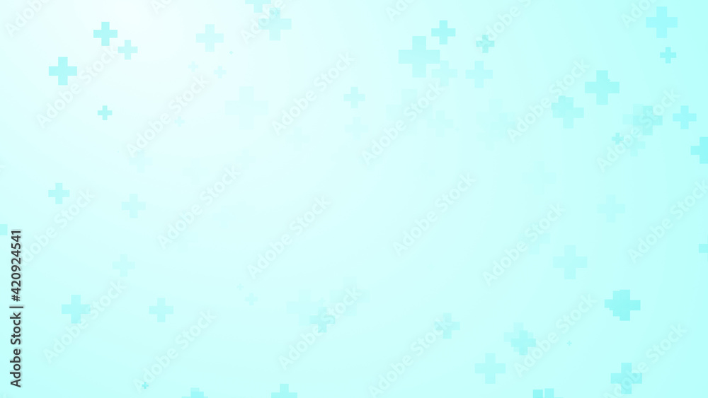 Abstract medical health blue cross pattern background. Abstract medical health blue cross pattern background.