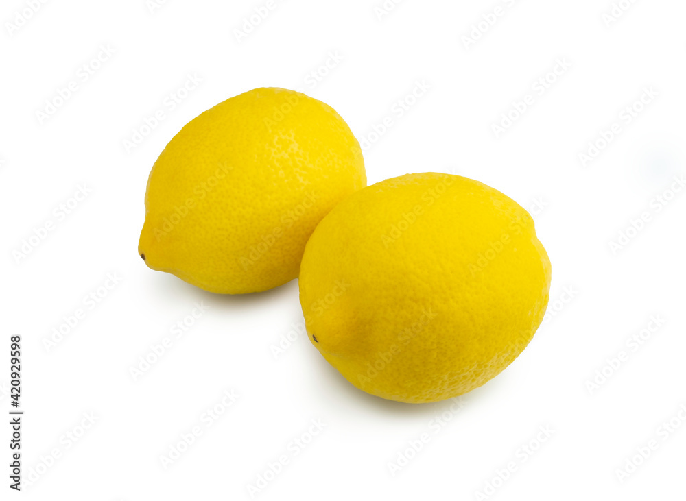 Lemon isolated on white background with clipping path Lemon isolated on white background with clipping path