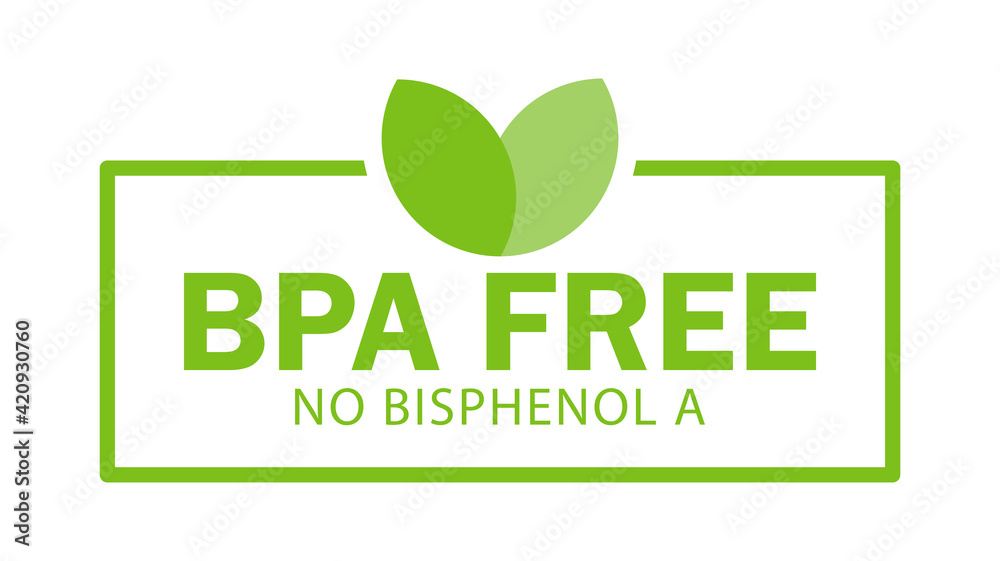 BPA FREE Logo. No Bisphenol a 100 . Set of Flat Vector Icon for Non-toxic  Plastic. Logo and Badge for Drinking Water Bottle. Stock Vector -  Illustration of diet, bisphenol: 213291963