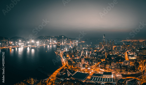 Photography Hong Kong panoramic view landscape