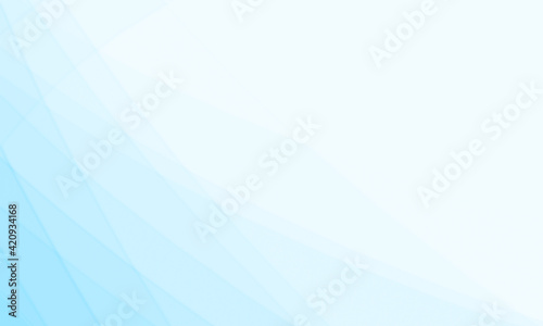 Abstract white blue curved gradient geometric background. with space for concept design Technology and modern.