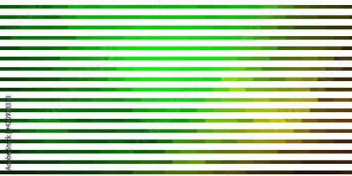 Dark Green vector backdrop with lines.