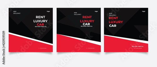 need a car social media post template
