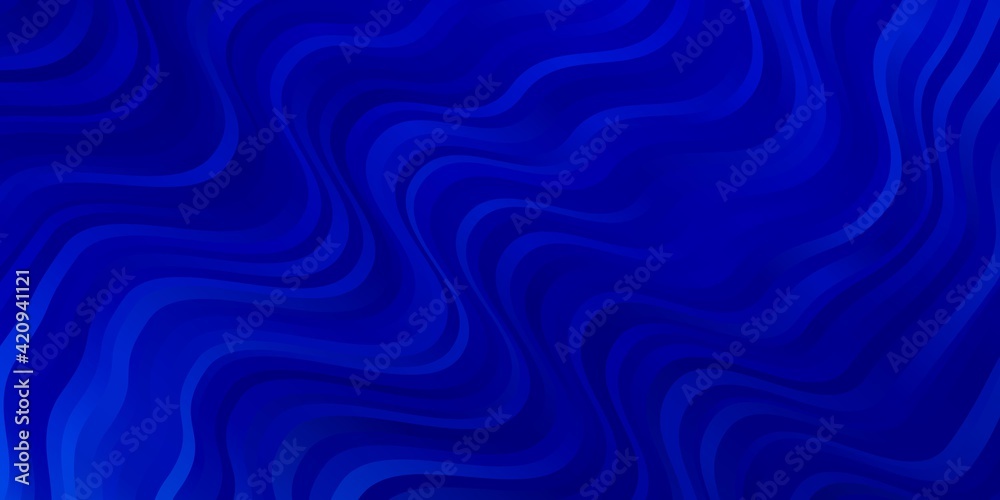 Light BLUE vector backdrop with circular arc. Light BLUE vector backdrop with circular arc.