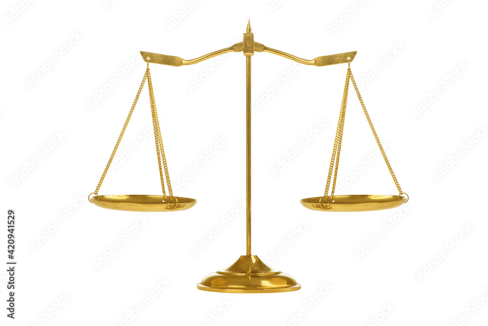 Scales isolated on white background. Scales isolated on white background.
