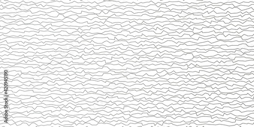 Dark Gray vector texture with curves.