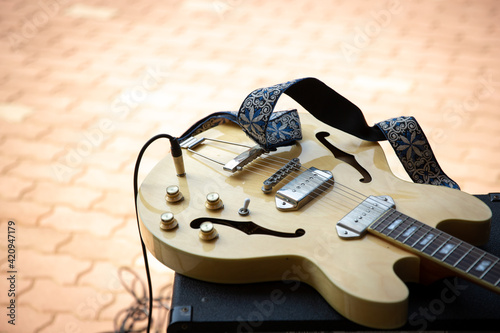 Epiphone casino guitar photo