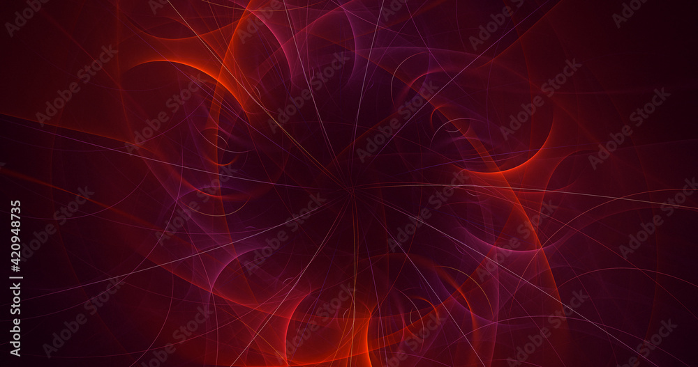 3D rendering abstract multicolor fractal light background 3D rendering abstract multicolor fractal light background