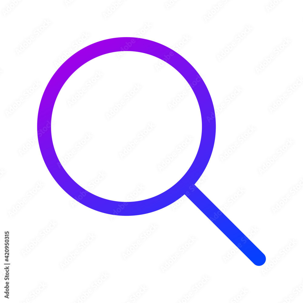 Magnifying glass icon Magnifying glass icon