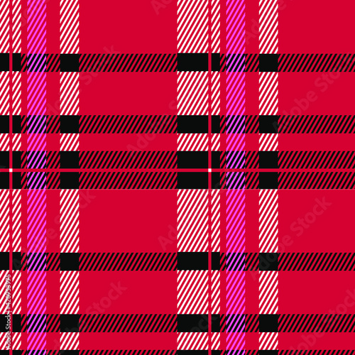 Checkered diagonal plaid pattern. Tartan Plaid Pattern vector illustration. 