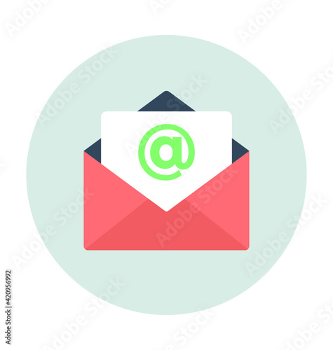 Email Colored Vector Icon 