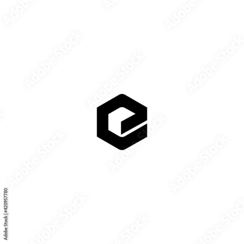 Free Download ce letter vector logo design - GFXLoad