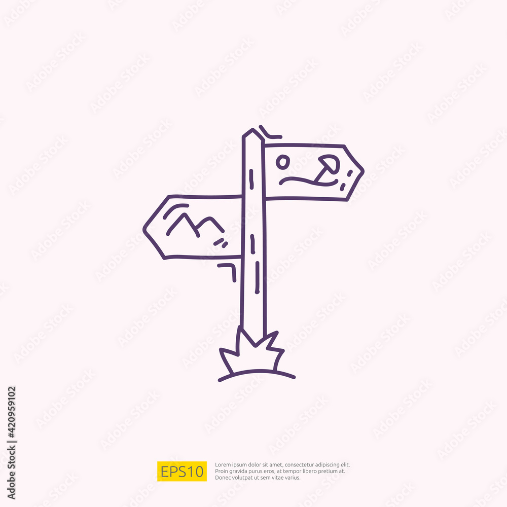 travel holiday tour and vacancy concept vector illustration. signboard doodle linear icon sign symbol travel holiday tour and vacancy concept vector illustration. signboard doodle linear icon sign symbol