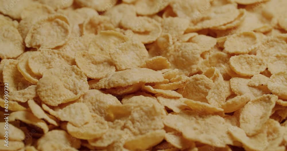 Pile of the cereal breakfast Pile of the cereal breakfast