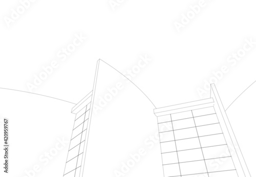 modern architecture building
