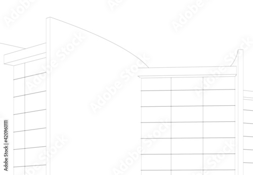 modern architecture building