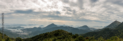 Saikung Skyline from Kowloon Peak
