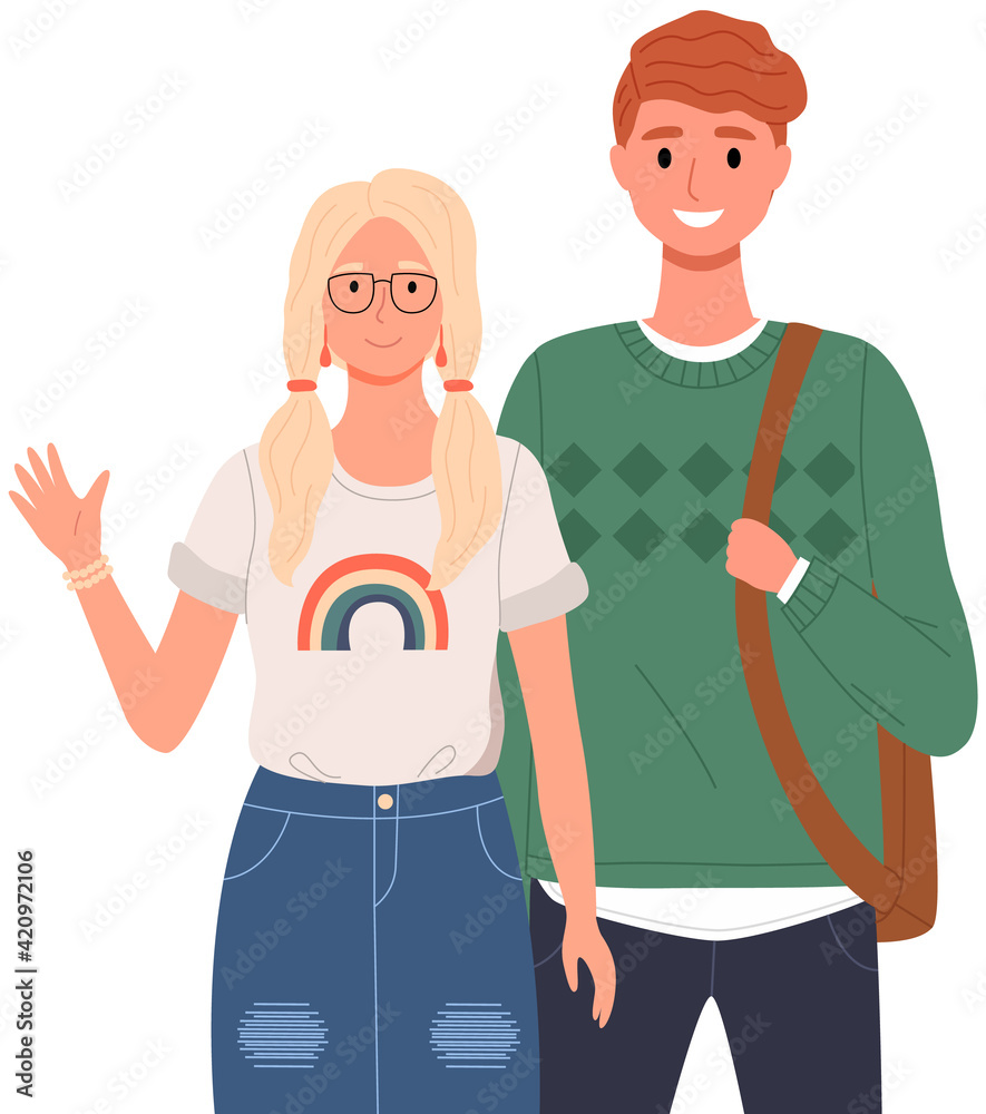People greeting gesture. Different nations representatives waving hand saying hello People greeting gesture. Different nations representatives waving hand saying hello