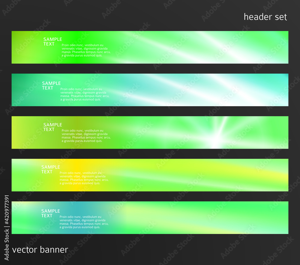 Set Design elements business presentation template. Vector illustration horizontal web banners background, backdrop abstract mosaic form. EPS 10 for web buttons template, web site page presentation Set Design elements business presentation template. Vector illustration horizontal web banners background, backdrop abstract mosaic form. EPS 10 for web buttons template, web site page presentation