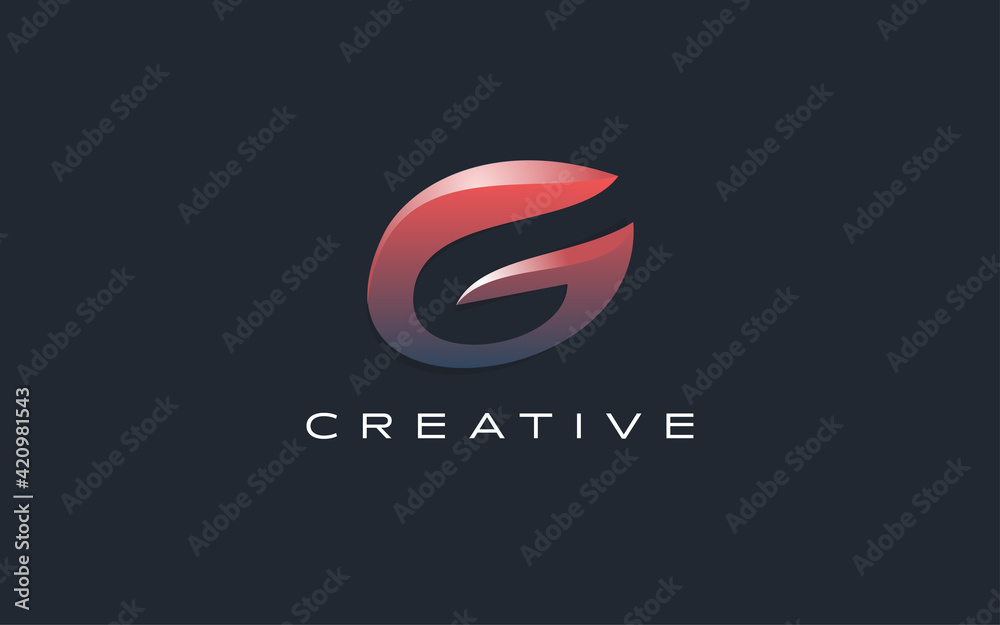 G Logo Design Vector with Creative Modern Design Shape and Vibrant Colors G Logo Design Vector with Creative Modern Design Shape and Vibrant Colors