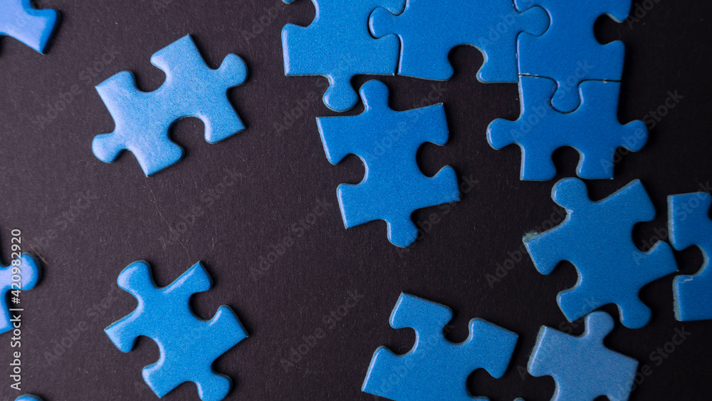 blue puzzles, textures and background blue puzzles, textures and background
