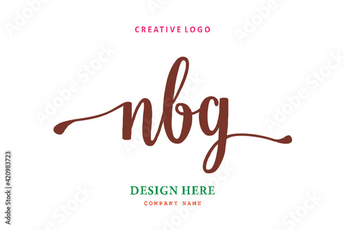NBG lettering logo is simple, easy to understand and authoritative
