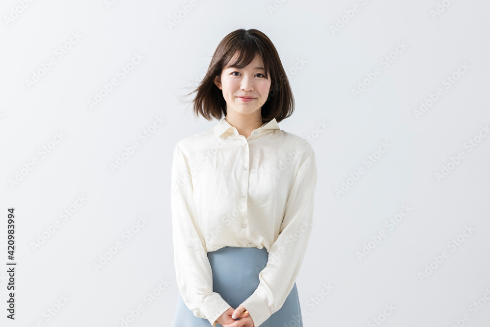 爽やかな女性 爽やかな女性