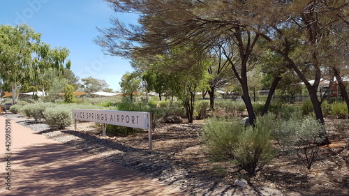 Alice Spring airport #420985191